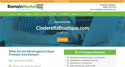 Desktop Screenshot of cinderellaboutique.com